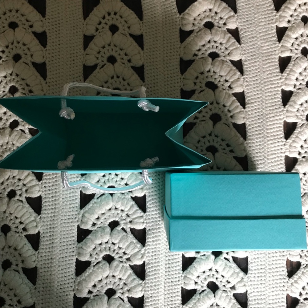 Tiffany & Co. Empty Cube Box & Matching Bag Bundle - image 6